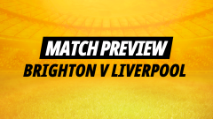 Betfair banner for Brighton v Liverpool betting tips on Saturday